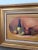 Paint Vintage Original Still Life Art Fruit & Wine Signed & Framed by Artist For Sale - Image 7 of 10