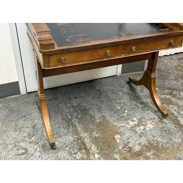 Early 20th Century Circa 1920's Sahon Furniture of New York Writing Desk For Sale - Image 5 of 12