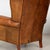 Pair of 20th Century Danish Vintage Brown Leather Wingback Club Chairs For Sale - Image 15 of 18