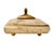 Mid-Century Modern 1970s Maitland Smith Style Bone Inlaid Box With Brass Finial For Sale - Image 3 of 13