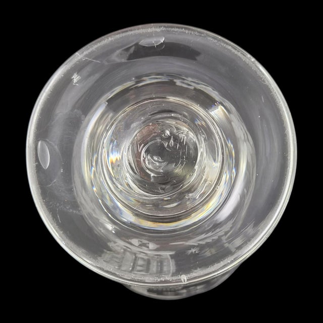 English Gaof Wheel-Engraved Lead-Glass Rummer, 1820s For Sale - Image 10 of 14