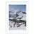 Zermatt Skiing 1968 by Slim Aarons White Framed C Print For Sale