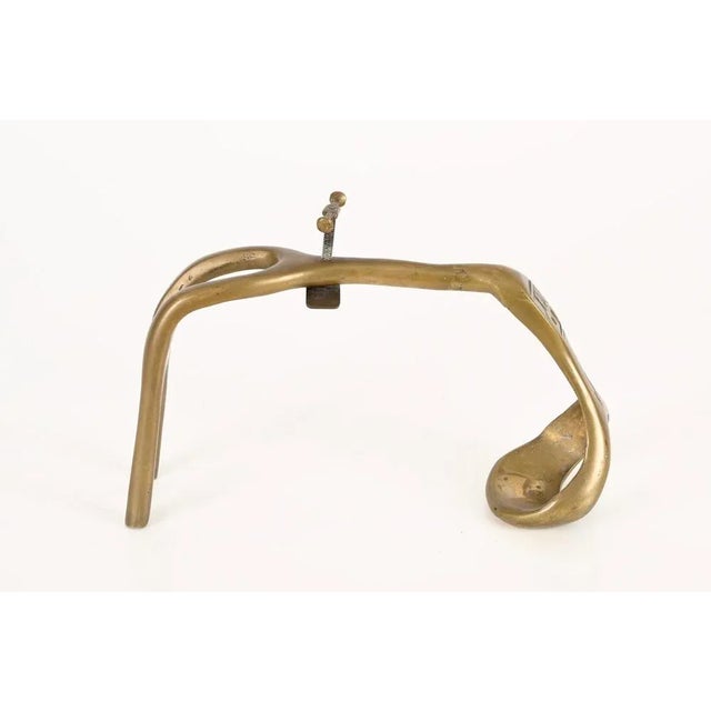 Brass Wine Holer by David Marshall, 1970s For Sale - Image 12 of 13