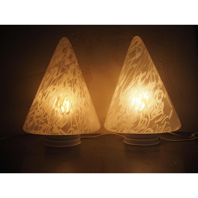 Large Vintage Table Lamps, Former Czechoslovakia, 1970s, Set of 2 For Sale - Image 11 of 13