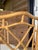 1990s Set of Four Vintage Lexington Chinese Chippendale Rattan & Faux Bamboo Dining Chairs For Sale - Image 5 of 12