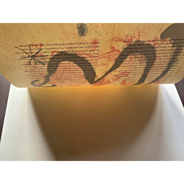 1960s Joan Miro, Composition for Derriere le Miroir Nr. 139-140, 1963, Original Color Lithograph For Sale - Image 5 of 6