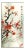 Chinese Red Plum Blossoms Silk Serigraph For Sale