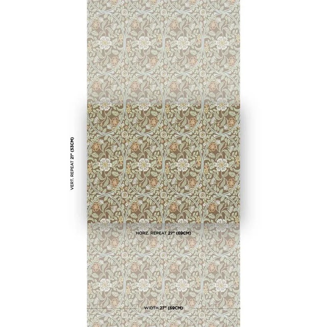 Based on hand-painted ornamental motifs, Garden Guild is an elegant surface-printed wallpaper that evokes the decorative...
