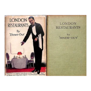 "London Restaurants" 1924 'Diner-Out'