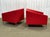Red Seven Armchairs by Michiel Van Der Kley for Artifort, Set of 2 For Sale - Image 8 of 9