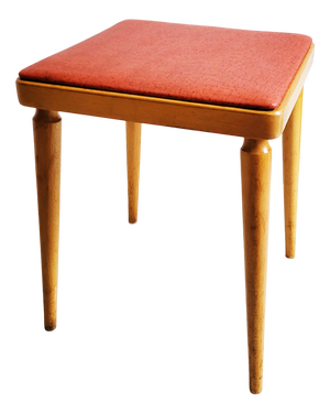 Mid-Century Modern Stool attributed to Franz Schuster, 1950s
