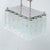 1970s Two-Light Metal and Glass Pendant Light, 1970s For Sale - Image 5 of 8