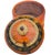 Mid 20th Century Mid 20th Century Hand-Painted Colorful Asian Wooden Lidded Bowl For Sale - Image 5 of 8