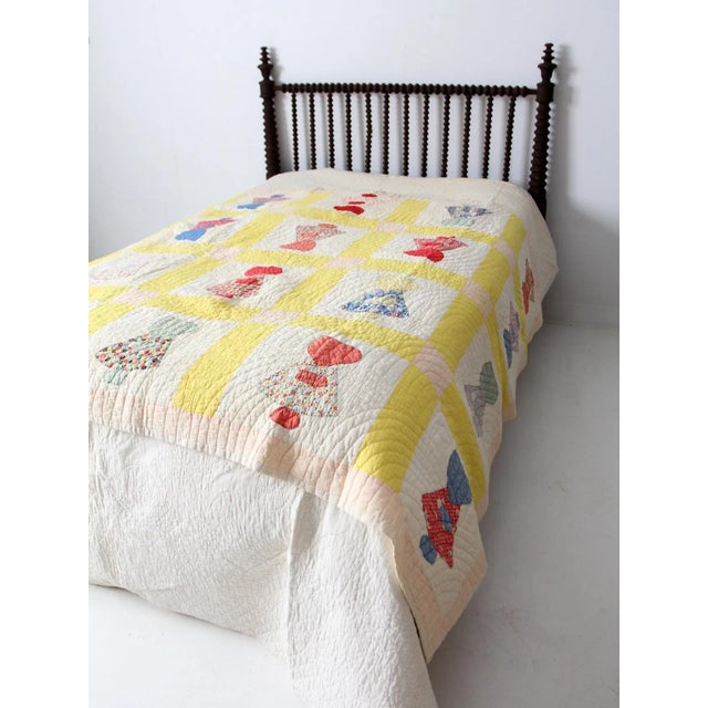 Vintage Sunbonnet Sue Quilt For Sale - Image 10 of 12
