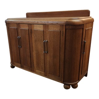 Art Deco Bar Side Board Cabinet For Sale