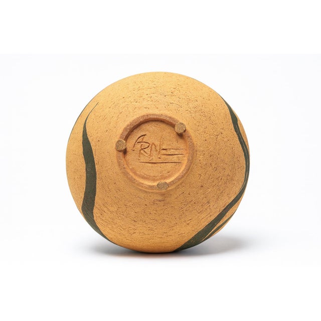 Mid-Century Modern Forest Band Vase — Arne Pottery (1980s) For Sale - Image 3 of 3