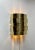 Mid-Century Modern Danish Modern Brass Wall Sconce by Werner Schou for Coronell, 1970s For Sale - Image 3 of 7