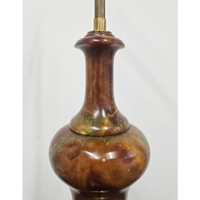 Beige Table Lamps in Onyx and Bronze, France, 1920s, Set of 2 For Sale - Image 8 of 18