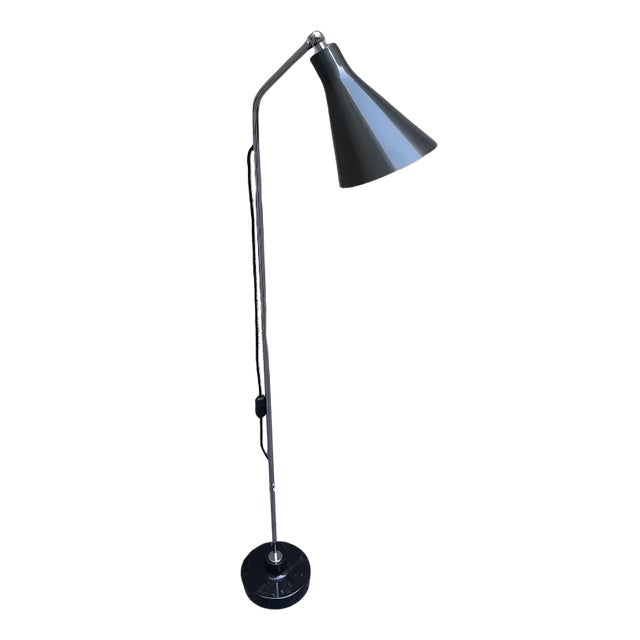 Crome Model LTE3 Floor Lamp by Ignazio Gardella for Azucena, 2000s For Sale