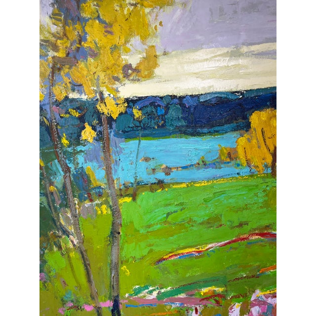 Impressionistic Landscape Original Oil Painting For Sale In Atlanta - Image 6 of 12