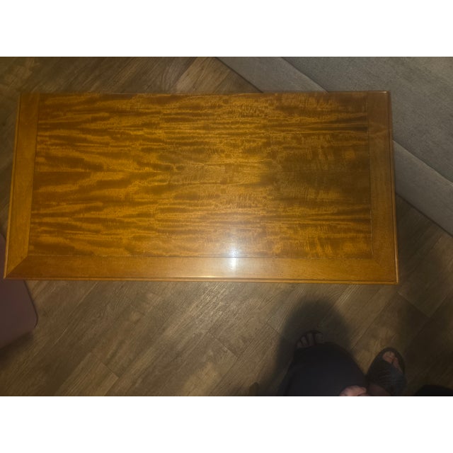 1970s Chin Hua 2 Drawer Night Stands Finished in Burl Wood Veneers For Sale - Image 12 of 13