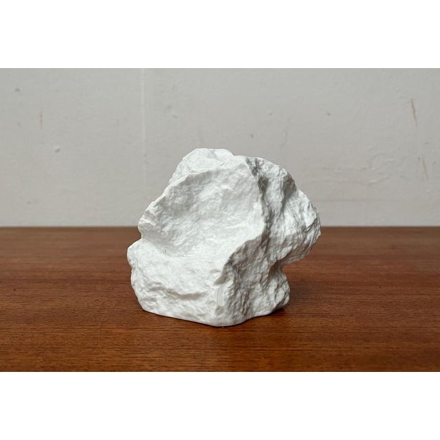 Vintage German White Porcelain Rock Vase from KPM Royal Porzellan, 1970s For Sale - Image 18 of 18