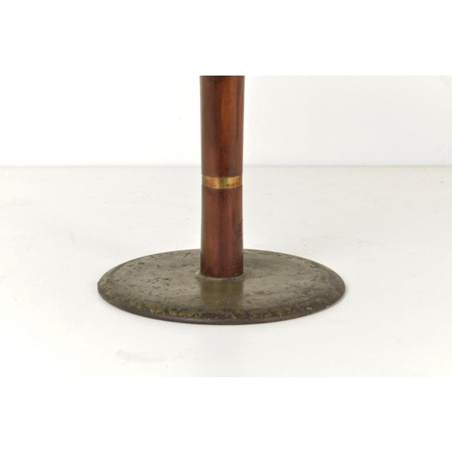 Round Black Diner Table, USA, 1950s For Sale - Image 5 of 9