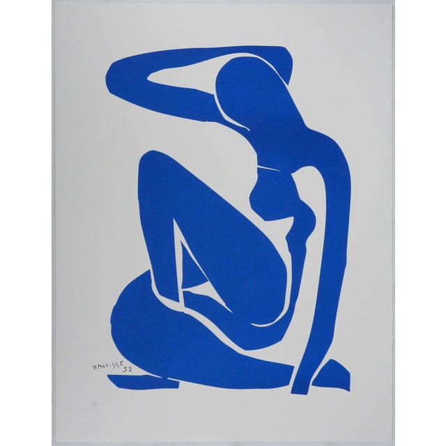 Henri Matisse, Blue Nude III, Signed Lithograph For Sale