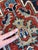 Textile Antique Persian Heriz DREAM in Rare Lattice Design Rug 9.2 x 11.6 For Sale - Image 7 of 11