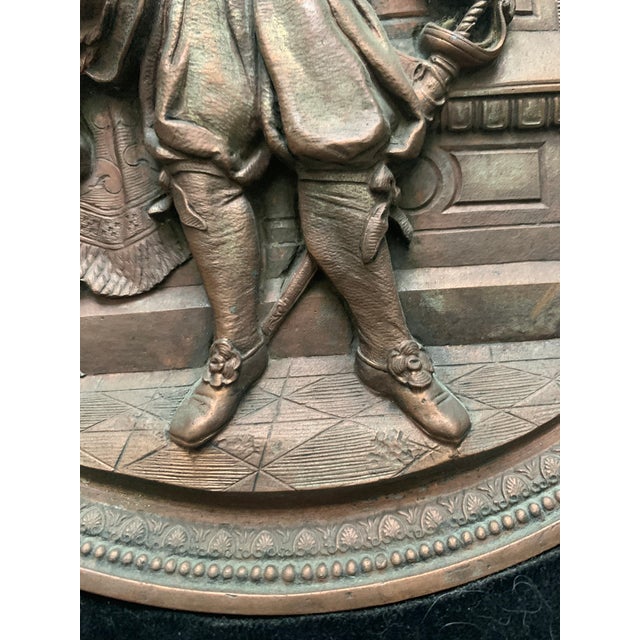 Metal Antique Plaque - Musketeer of the Guard Kingdom of France For Sale - Image 7 of 12