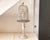 Large Decorative Cloche with Wooden Base and Wire Mesh Dome, 2010s For Sale - Image 12 of 12