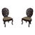 John Belter Style Ornately Carved Mahogany Chairs For Sale