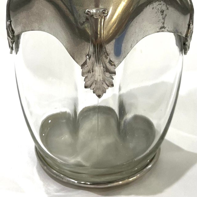 1960s 1960's Etains Du Manoir French Pewter and Crystal Decanter For Sale - Image 5 of 15