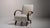 Art Deco 20th Century Czech Republic Warm Ivory Boucle Bentwood-Arm Lounge Chair For Sale - Image 3 of 10