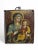 Rare double-sided religious diptych – Saint Nicholas of Tolentino & Virgin and Child – Oil on copper, 17th century, silver...