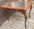1900 - 1909 Early 1900s Hand Carved Walnut Tray Table For Sale - Image 5 of 12