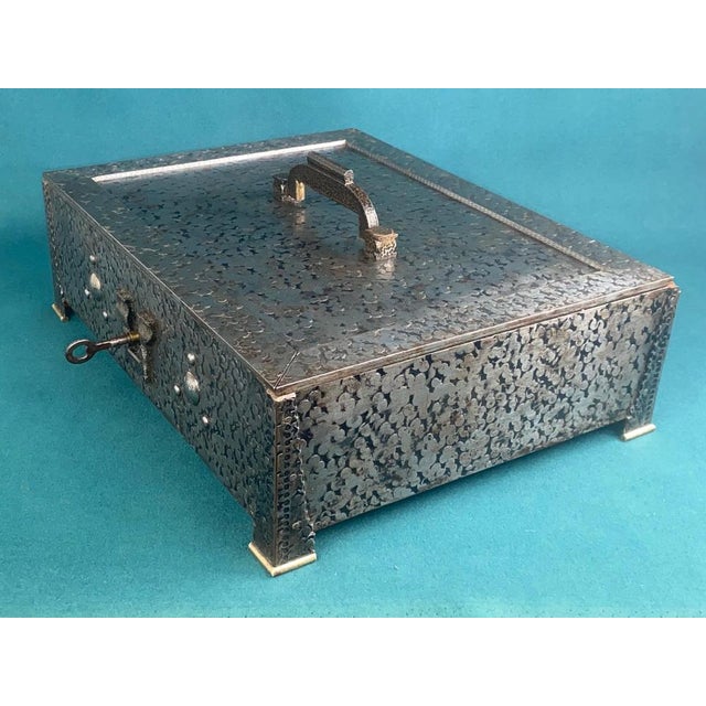 Vienna Secesion Jewellery Box, 1890s For Sale - Image 9 of 15
