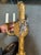 Gold Mid 20th Century Neoclassical Brass Torch Wall Sconces, Pair - Made in Spain For Sale - Image 8 of 11
