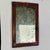 American Early 19th Century Primitive Distressed Mirror in Wood Frame With Unique Design For Sale - Image 3 of 7