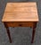 American Early 20th Century American Style Mixed Fruitwood Single Drawer Work Table For Sale - Image 3 of 10