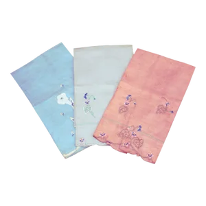 Vintage Retro Linen Tea Towels Guest Hand Towels Set of 3 Grandmacore