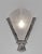 1920s French Art Deco Wall Sconces by Degue 1920s France - A Pair For Sale - Image 5 of 13