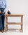 Wood Oak Console Table With Turned Legs France Early 1900s For Sale - Image 7 of 12