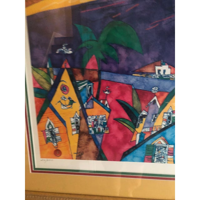 Paint Modern Original Miles Blatt Signed Print, Living Along the Cooper For Sale - Image 7 of 12