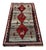 1950s Vintage Gabbeh Persian Rug in Red and Gray With Animals Pictorials - Rug & Kilim For Sale - Image 5 of 7