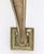 Traditional Vintage 9.5 In. Brass Thumb Latch Door Pull Handle For Sale - Image 3 of 5