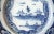 Traditional Dutch Chinese Export Style Delft Blue & White Pottery Plate For Sale - Image 3 of 6
