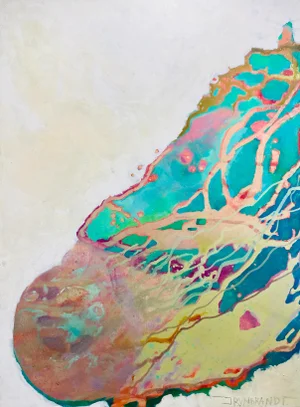 "Jelly No. 3: Gulf Descent" Original Painting