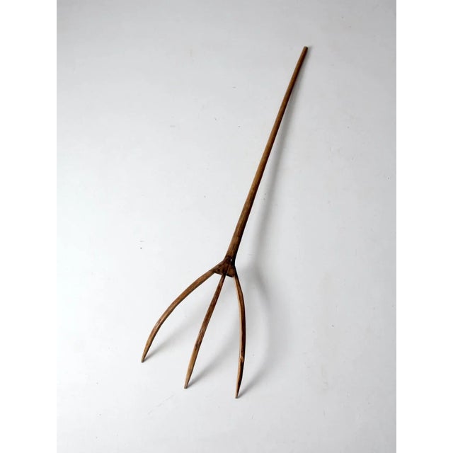 Antique Primitive Hay Fork For Sale - Image 11 of 11