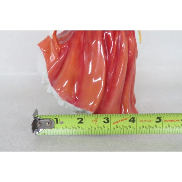 Royal Doulton Fair Lady Red Hn2832 Bone China Porcelain Figurine For Sale In Miami - Image 6 of 11